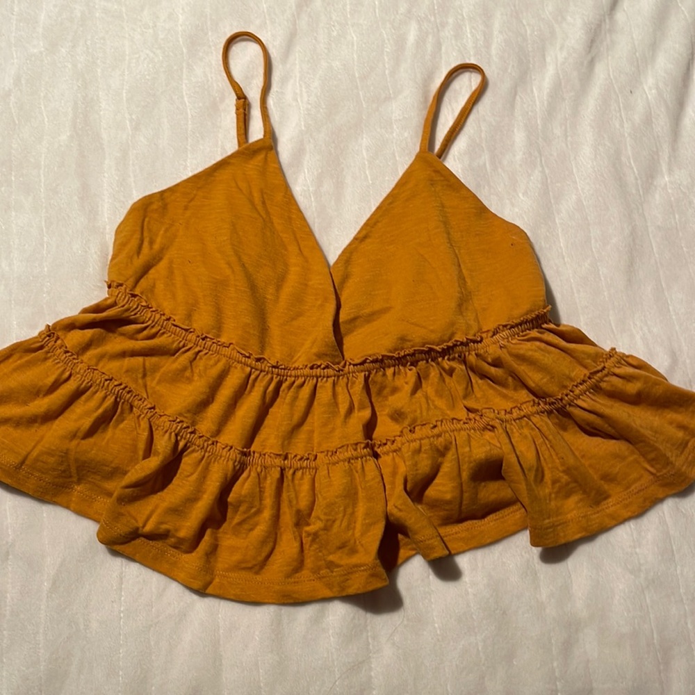 Burnt Orange Mini Top